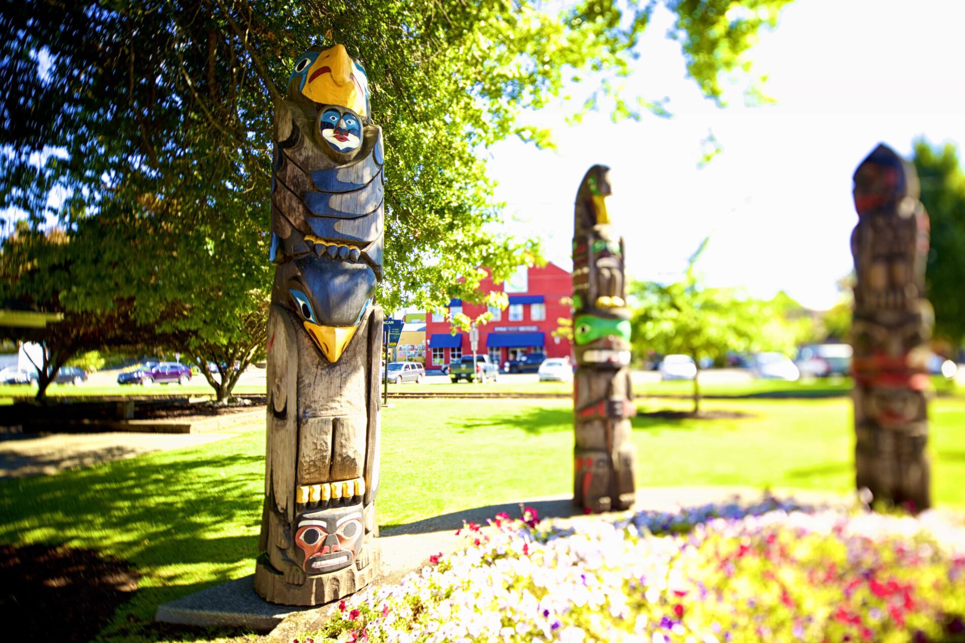 Totems Tour in Duncan.
